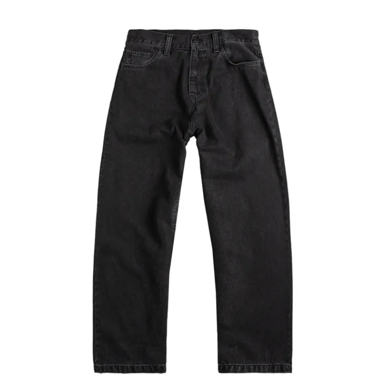 Carhartt WIP Pantalons*Landon Pant Black Stone Washed
