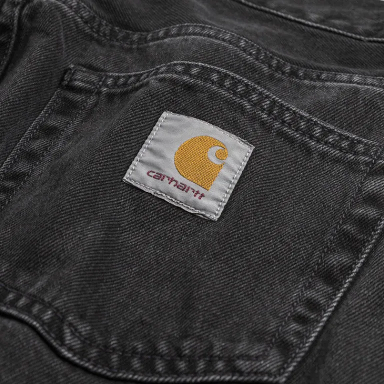 Carhartt WIP Pantalons*Landon Pant Black Stone Washed