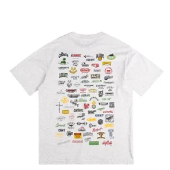 Carhartt WIP T-Shirts*Logo T-Shirt Ash Heather