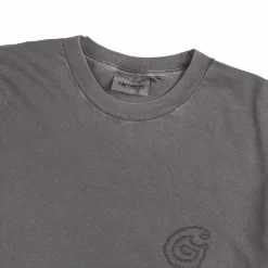 Carhartt WIP T-Shirts*L/S Terrestrial T-Shirt Black / Graphite