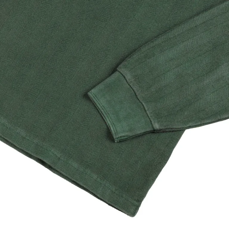 Carhartt WIP T-Shirts*Morrison Rugby Longsleeve Shirt Conifer Pigment Garment Dyed