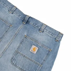 Carhartt WIP Shorts*OG Single Knee Short Blue Burst Washed