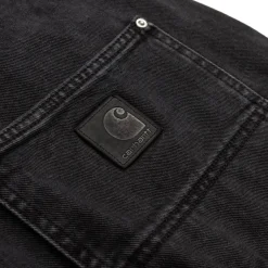 Carhartt WIP Shorts*Rivet Short Black Stone Washed