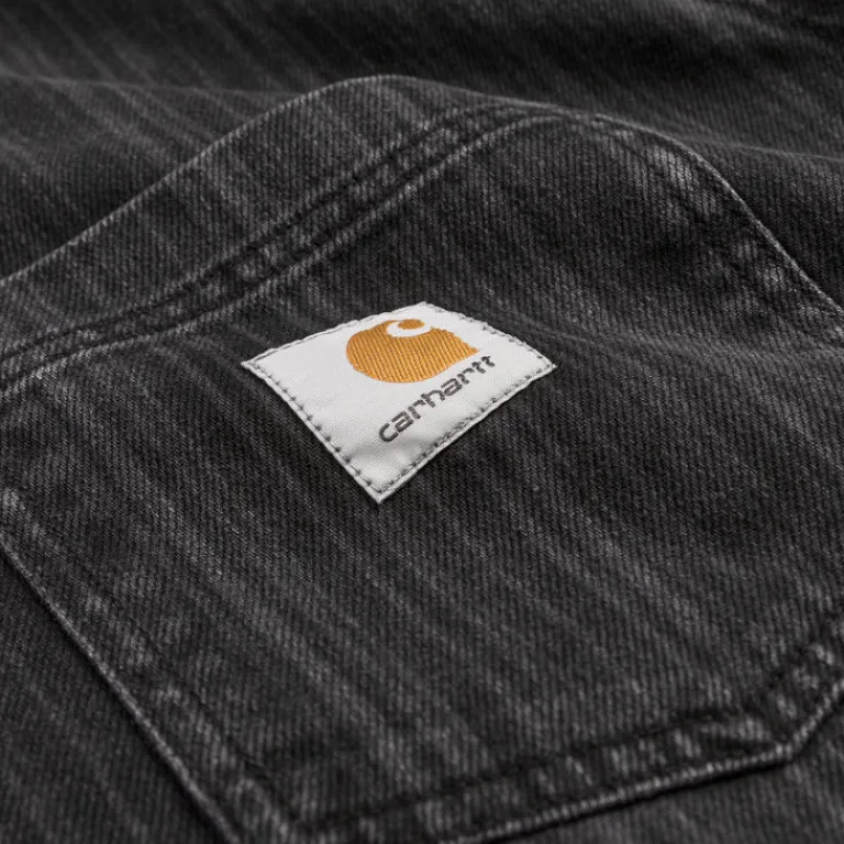Carhartt WIP Chemises*Rylan Shirt Jacket 'Hampton' Denim Rylan Stripe / Black