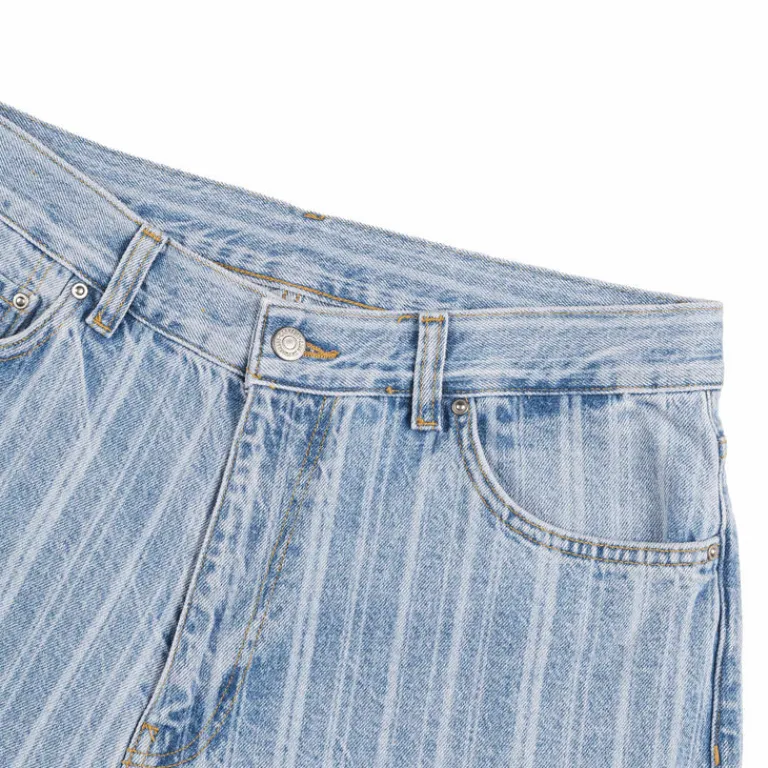 Carhartt WIP Shorts*Rylan Short 'Hampton' Denim Rylan Stripe / Blue