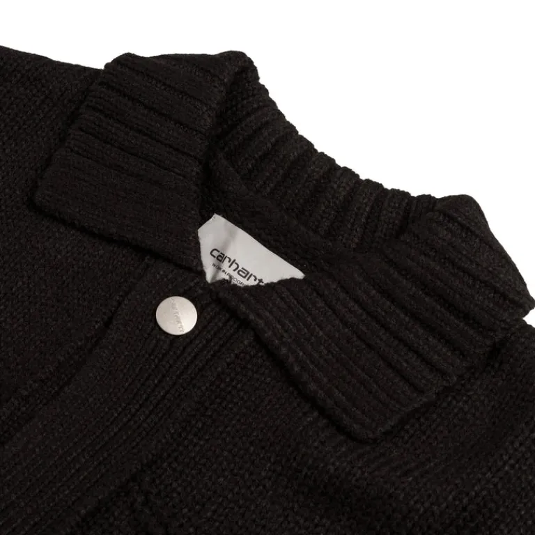 Carhartt WIP Tricot*Santa Fe Cardigan Black