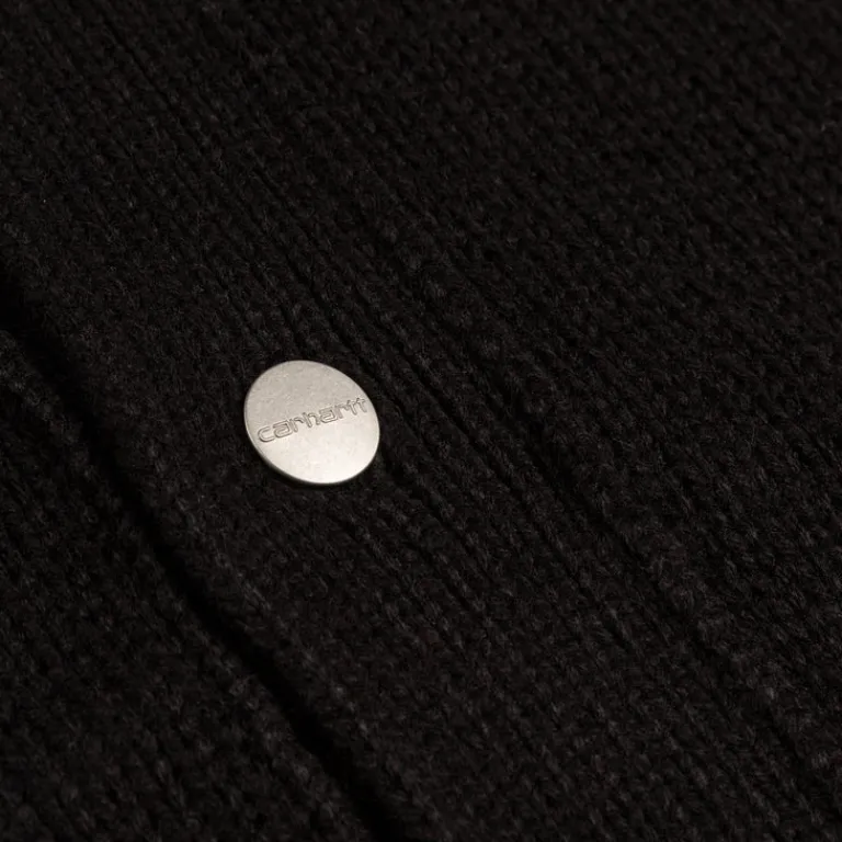Carhartt WIP Tricot*Santa Fe Cardigan Black