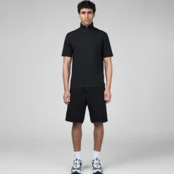Carhartt WIP Shorts*Single Knee Short Black Stone Washed