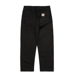 Carhartt WIP Pantalons*Single Knee Pant Black Rinsed