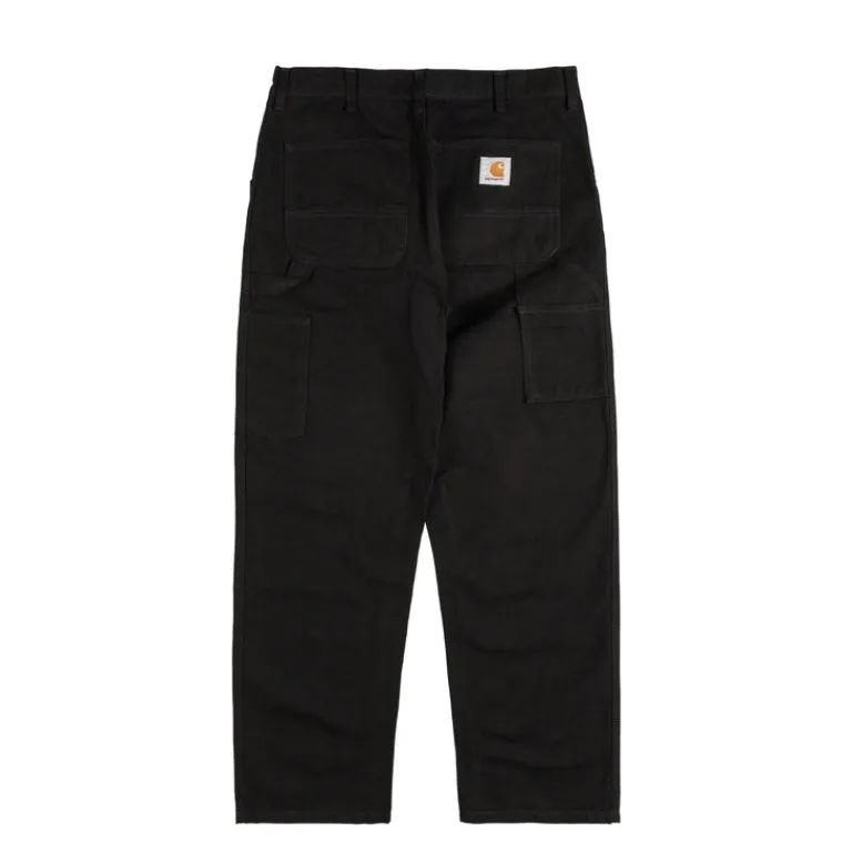 Carhartt WIP Pantalons*Single Knee Pant Black Rinsed