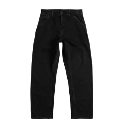 Carhartt WIP Pantalons*Single Knee Pant Stone Washed Black