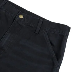 Carhartt WIP Pantalons*Single Knee Pant Black Stone Canvas
