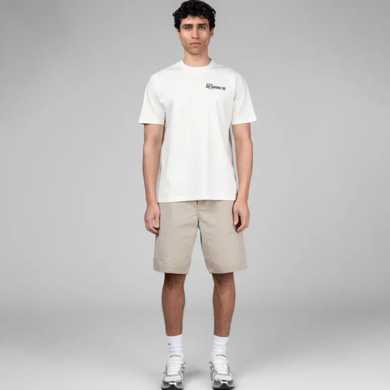 Carhartt WIP Shorts*Single Knee Short Dusky Beige Stone Canvas