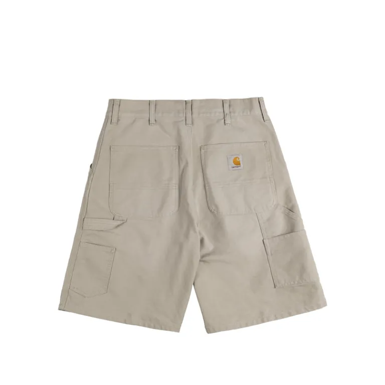 Carhartt WIP Shorts*Single Knee Short Dusky Beige Stone Canvas