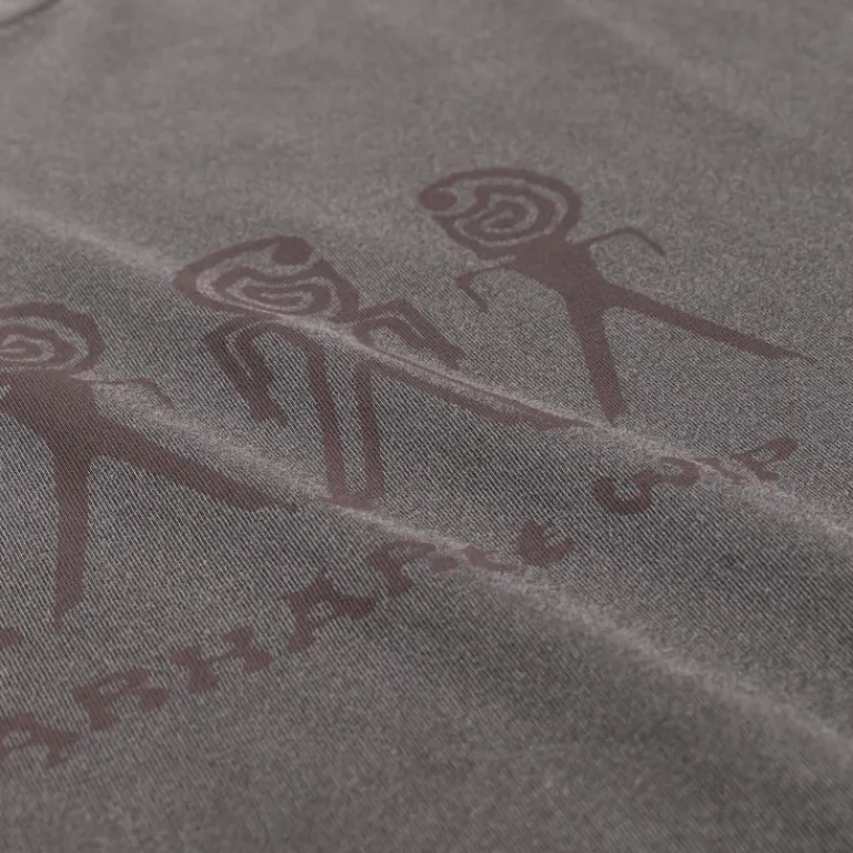 Carhartt WIP T-Shirts*Terrestrial T-Shirt Black / Arbusta Pigment Garment Dyed