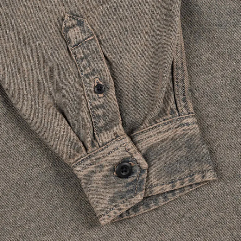 Carhartt WIP Gilets*Tigan Shirt Jac Blue / Leather