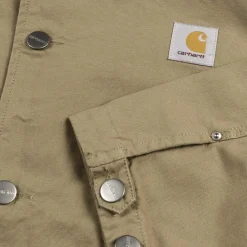 Carhartt WIP Gilets*Webster Coat Leather / Leather rinsed