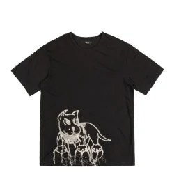 CHITO International T-Shirts*Guard Embroidered Tee Black