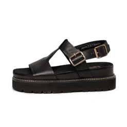Clarks Sneakers À Plateforme|Sneakers En Cuir*Orianna Sky Black Leather