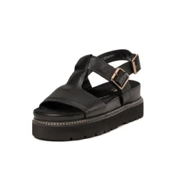 Clarks Sneakers À Plateforme|Sneakers En Cuir*Orianna Sky Black Leather