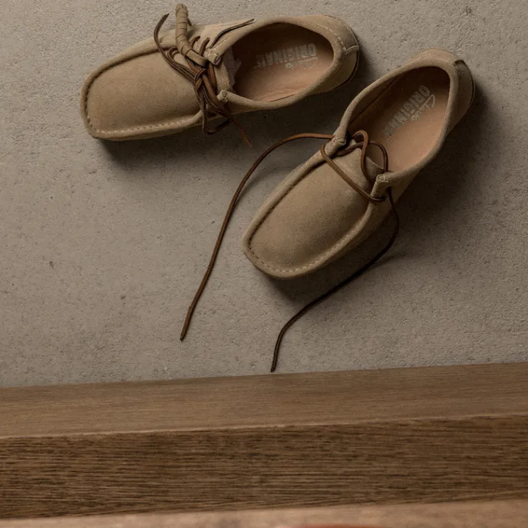 Clarks Originals Sneakers En Cuir*Godney Lace Dark Sand