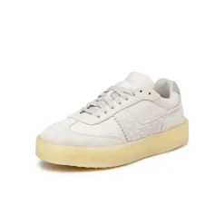 Clarks Originals Sneakers En Cuir|Baskets Décontractées Terrace*Tor 80. W Off White Combi