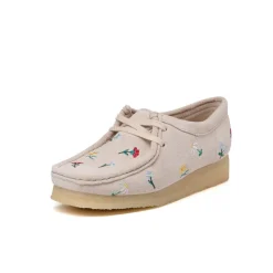 Clarks Originals Sneakers En Cuir*Wallabee Taupe Emb