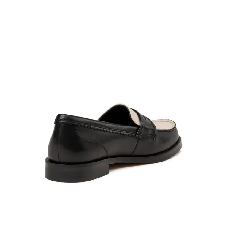 Clarks Sneakers En Cuir|Loafer*Straven Edge Black Combi Leather