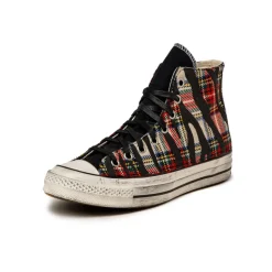 Converse Sneakers Montantes|Sneakers En Cuir*Chuck Taylor All Star '70 Hi Black Tartan Zebra