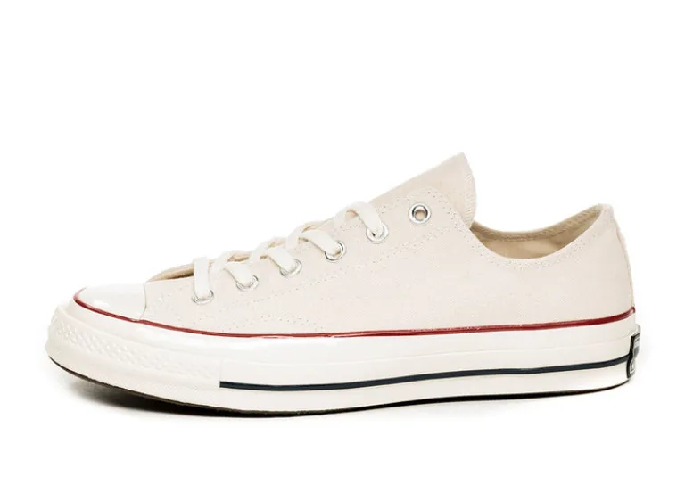 Converse Sneakers Végétaliens*Chuck Taylor All Star '70 OX Parchment / Garnet / Egret