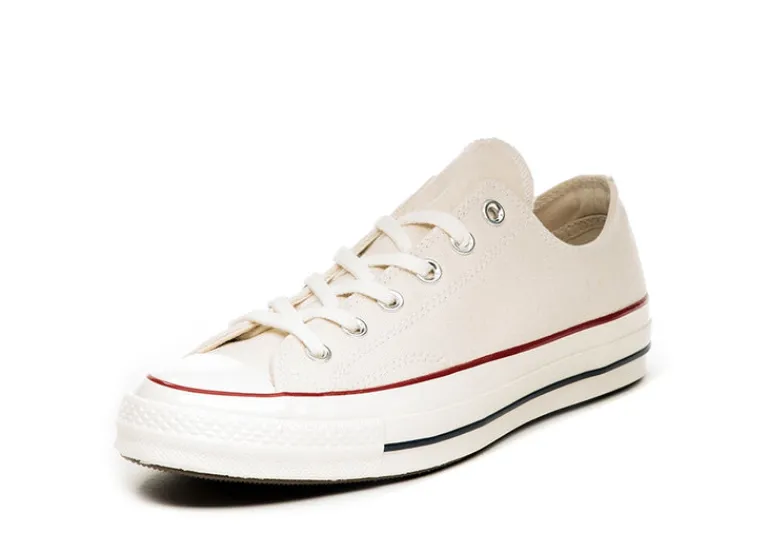 Converse Sneakers Végétaliens*Chuck Taylor All Star '70 OX Parchment / Garnet / Egret