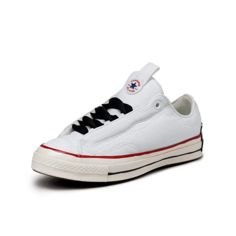 Converse Sneakers Végétaliens|Chunky Sneakers*Chuck Taylor All Star '70 OX *Puffed* White / Red / Blue