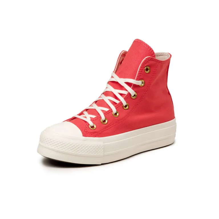 Converse Sneakers Végétaliens|Sneakers Montantes*Chuck Taylor All Star '70 Lift Hi Watermelon Slushy / Egret / White