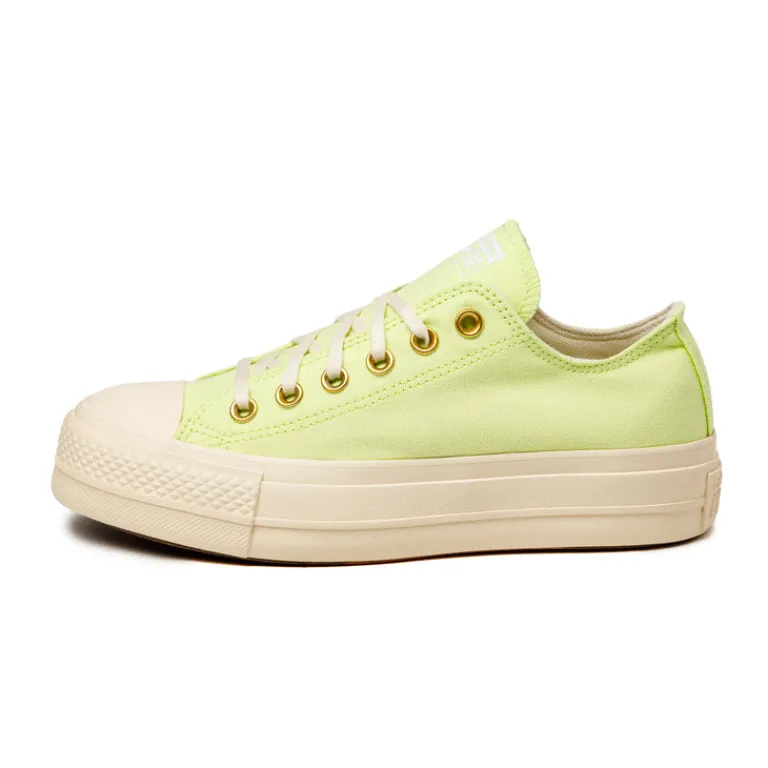 Converse Sneakers Végétaliens|Sneakers À Plateforme*Chuck Taylor All Star Lift Ox Citron This / Natural Ivory