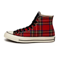 Converse Sneakers Montantes|Sneakers En Cuir*Chuck Taylor All Star '70 *Canvas LTD* *Crafted in Italy* Cheetah Tartan Clash