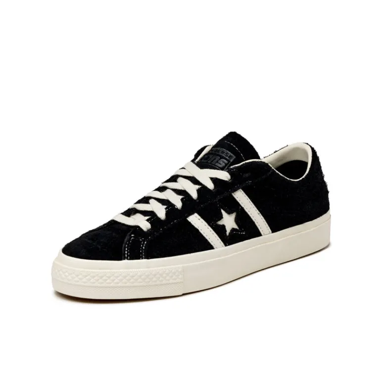 Converse Sneakers En Cuir*One Star Academy Pro *Suede* Black / Egret