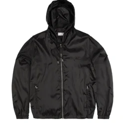 Courreges Gilets*AC Nylon Windbreaker Black