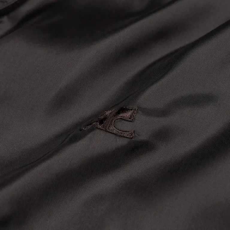 Courreges Gilets*AC Nylon Windbreaker Black