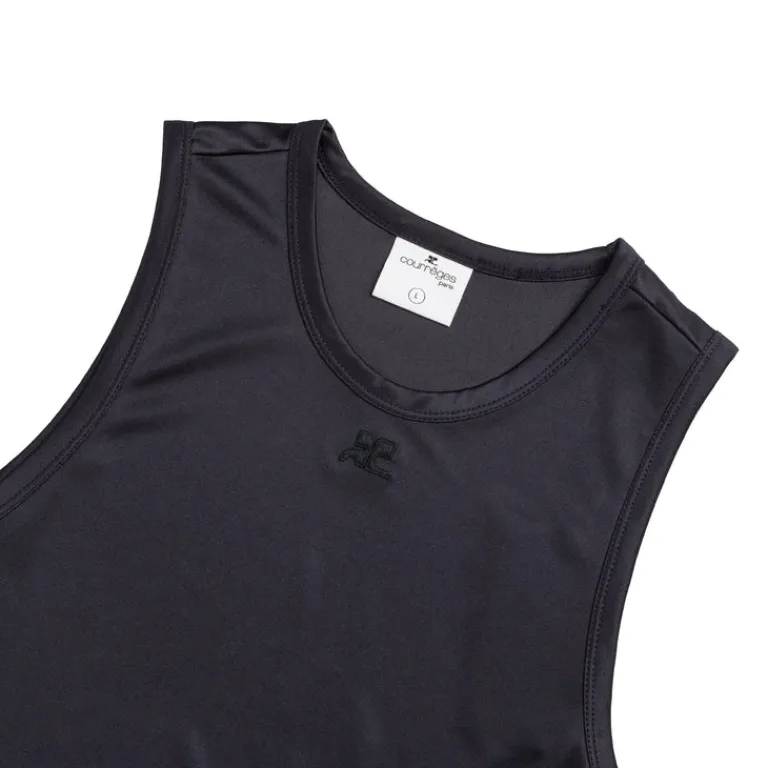 Courreges T-Shirts*Football Jersey Tank Top Navy
