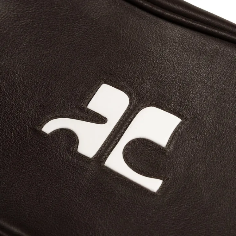Courreges Alle Anzeigen*Leather Camera Bag Chocolate