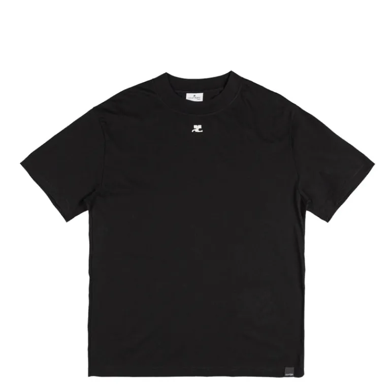 Courreges T-Shirts*Oversized T-Shirt Black
