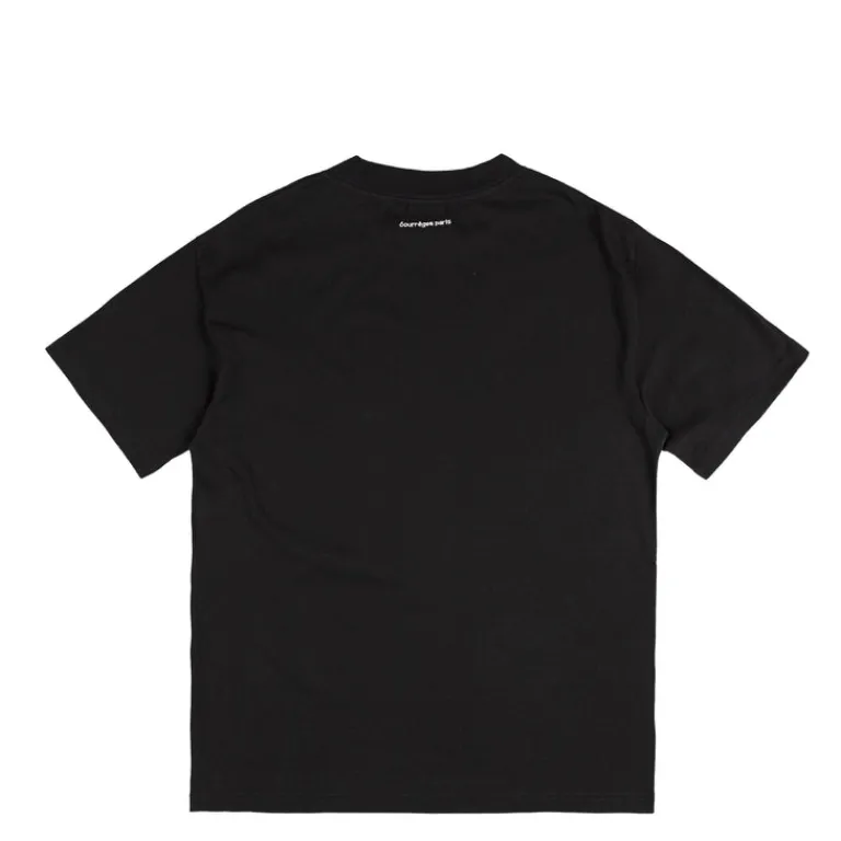 Courreges T-Shirts*Oversized T-Shirt Black