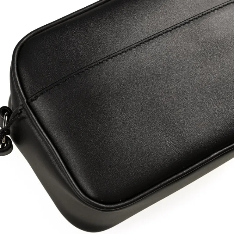 Courreges Alle Anzeigen|Sacs*Reedition Leather Camera Bag Black