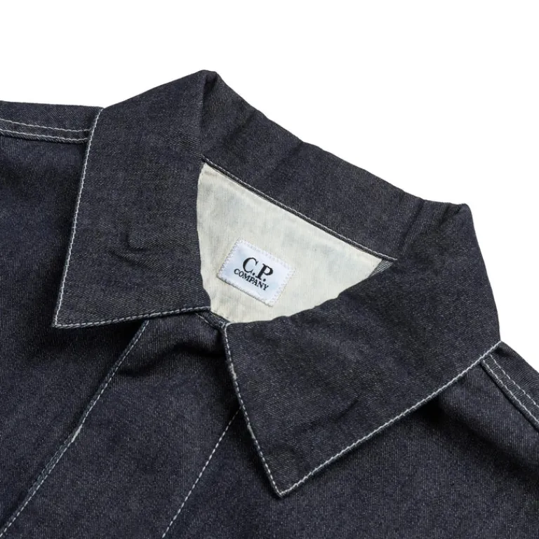 C.P. Company Gilets*3/1 Short Jacket Denim