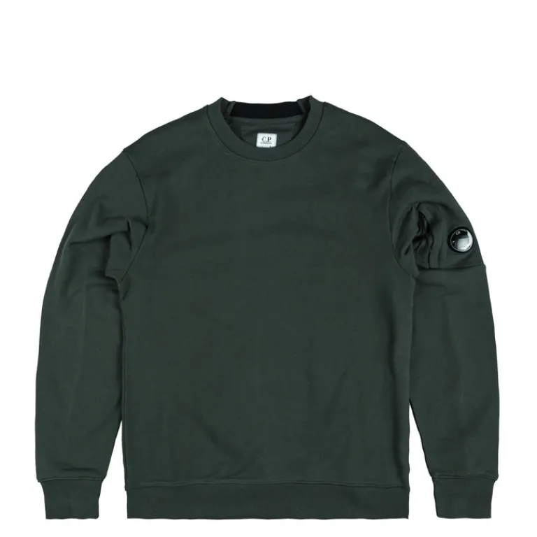 C.P. Company Pullover*Diagonal Raised Fleece Sweatshirt Dark Shadow