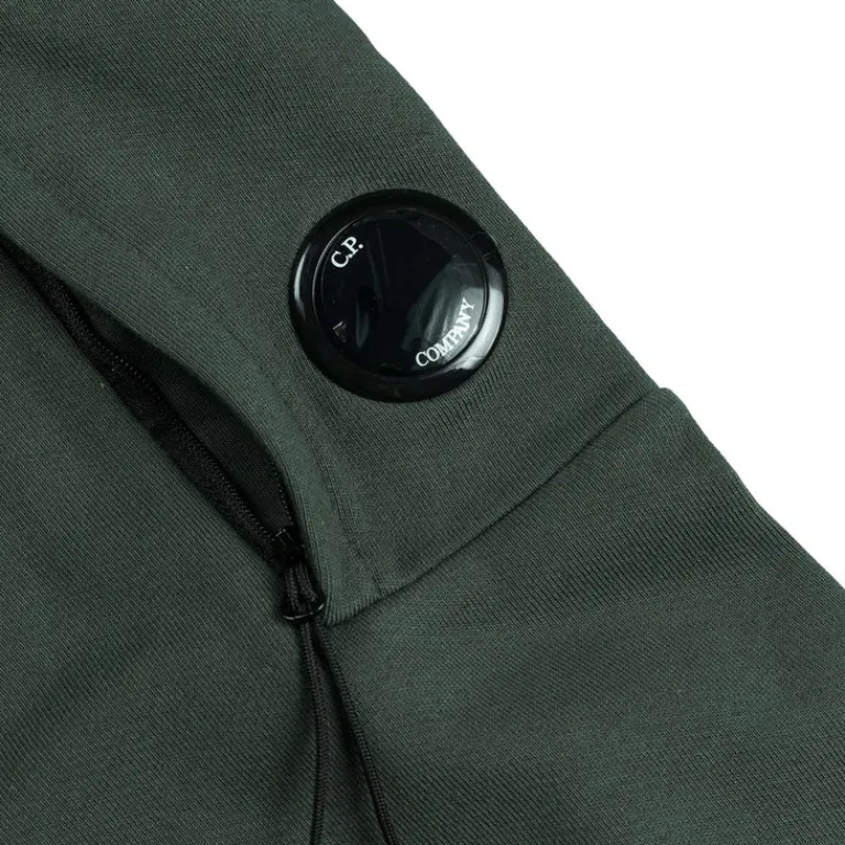 C.P. Company Pullover*Diagonal Raised Fleece Sweatshirt Dark Shadow