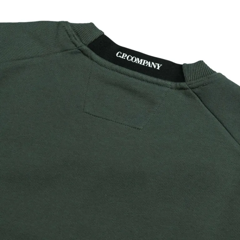 C.P. Company Pullover*Diagonal Raised Fleece Sweatshirt Dark Shadow