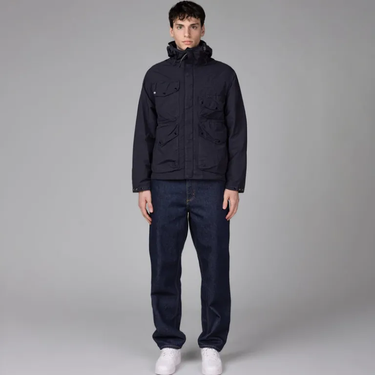 C.P. Company Gilets*Flatt Nylon Goggle Jacket Total Eclipse