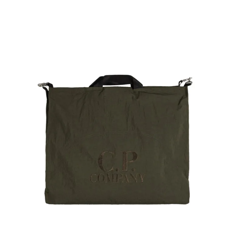 C.P. Company Alle Anzeigen|Sacs*Plain Paper Touch Tote Bag Ivy Green
