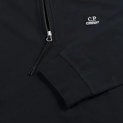 C.P. Company T-Shirts*Stretch Piquet Polo Long Sleeve Total Eclipse